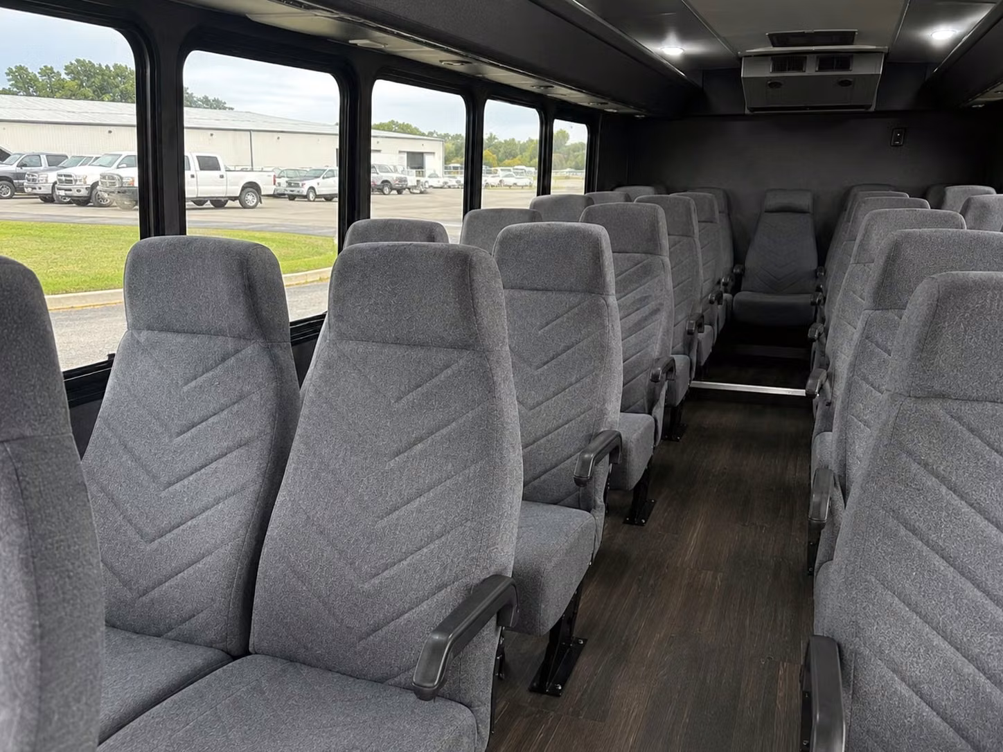 20 passenger minibus inside
