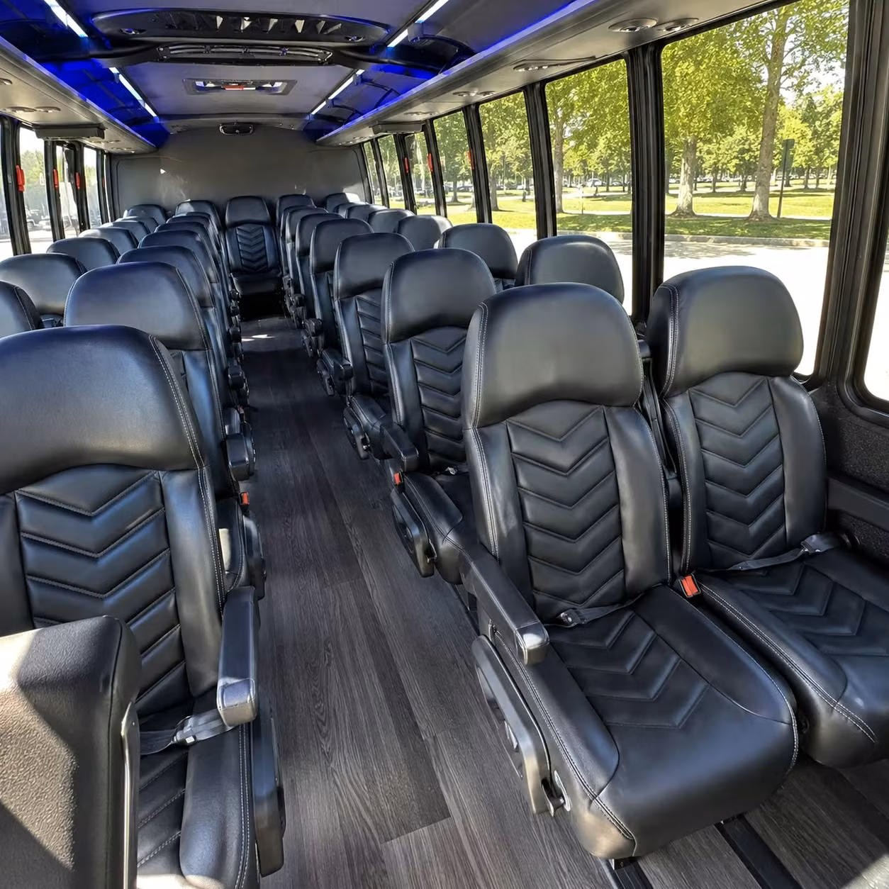 corona 25 passenger minibus rental