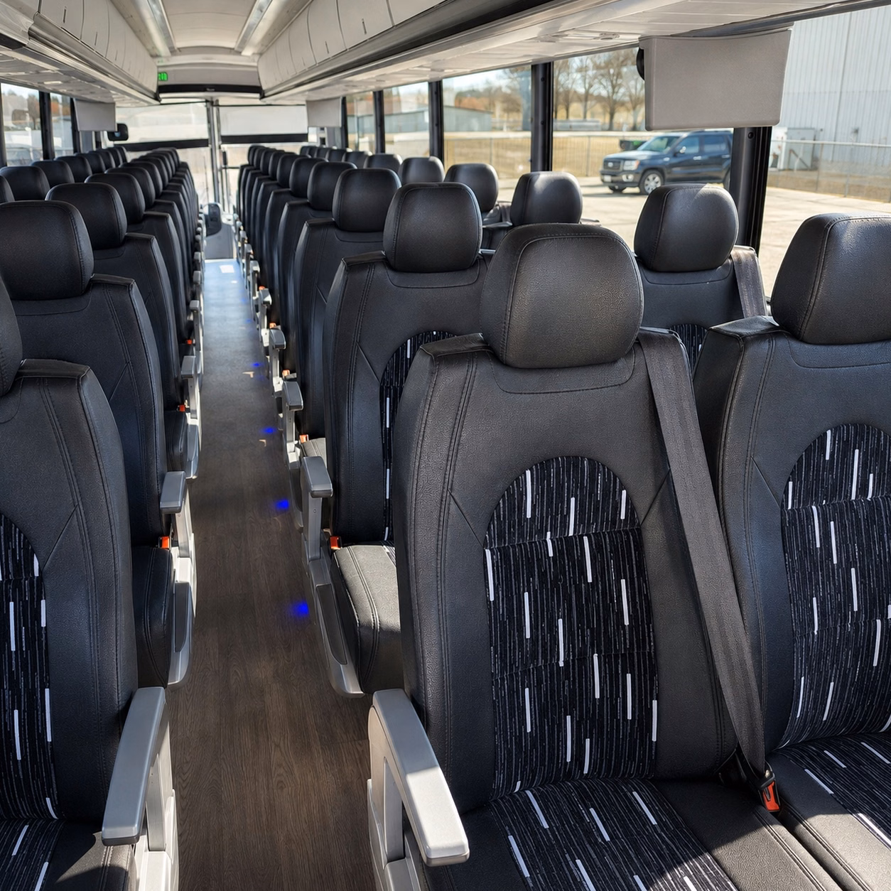 corona charter bus interior gallery
