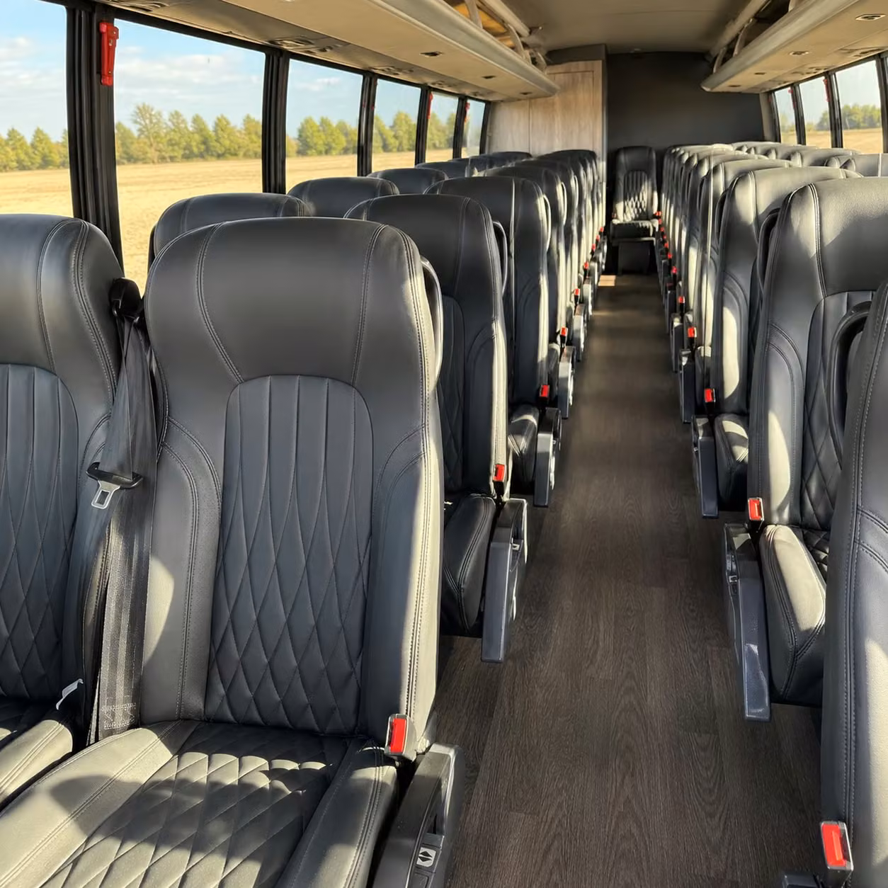 employee shuttles in corona