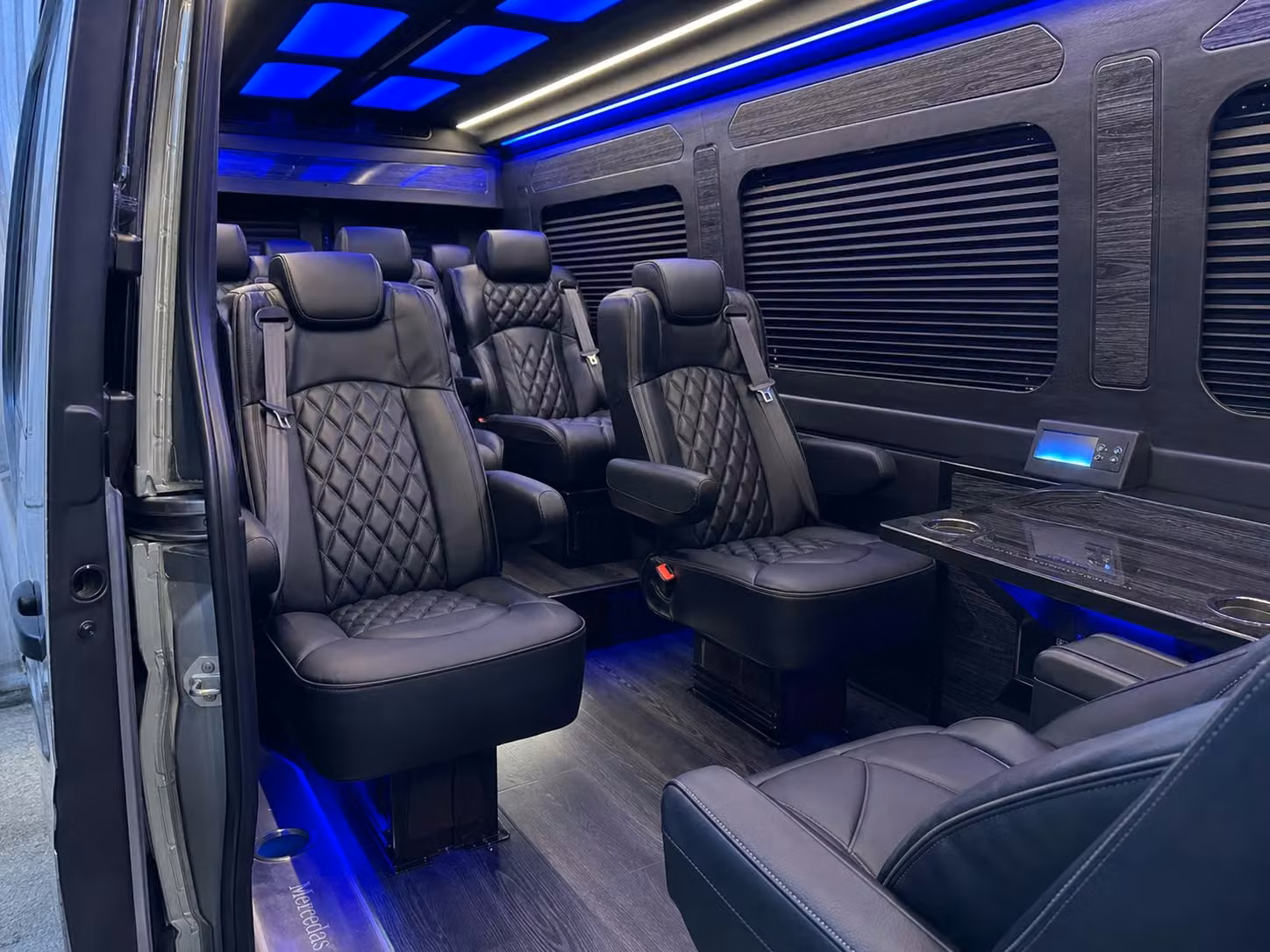 sprinter van transportation for groups and events across corona